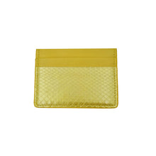 Carica l'immagine nel visualizzatore di Gallery, Portacarte In Vero Pitone e Coccodrillo multitasche e con custodia in pelle