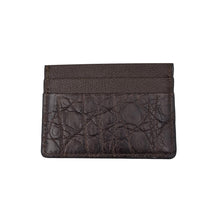 Carica l'immagine nel visualizzatore di Gallery, Portacarte In Vero Pitone e Coccodrillo multitasche e con custodia in pelle