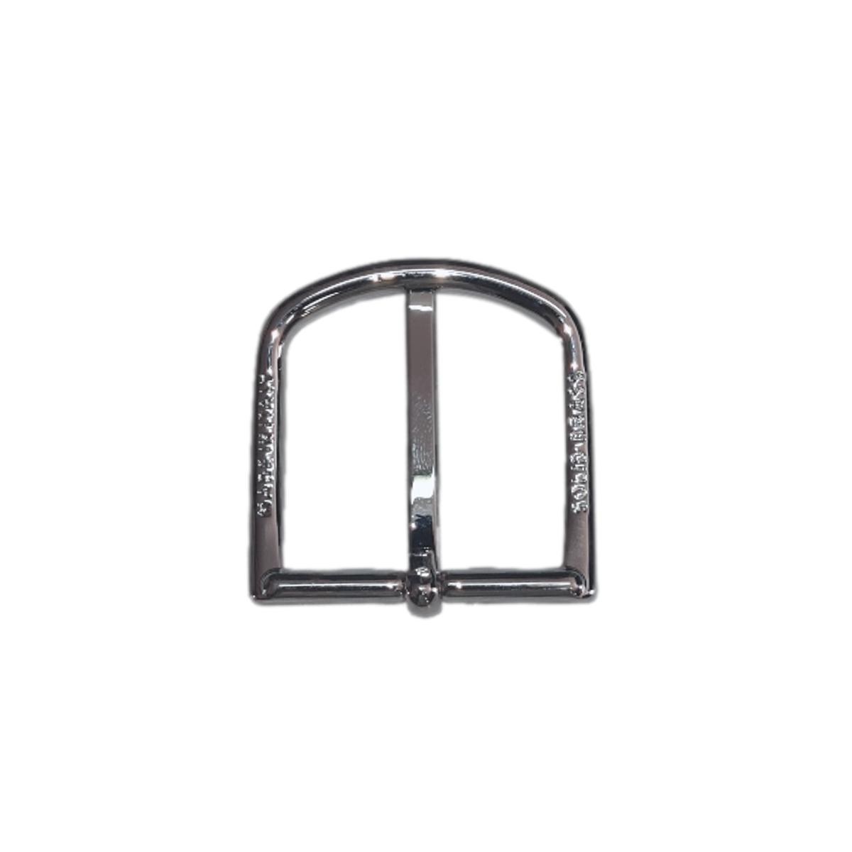 SERIE OTTONE - Fibbia classica 3,5 cm in vero ottone 100% Nichel free