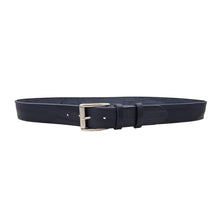 Carica l'immagine nel visualizzatore di Gallery, Cintura 4 cm in vero cuoio di toro Unisex con fibbia a rullo in ottone - 7 Colorazioni