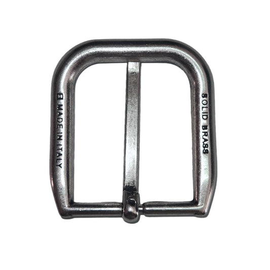 SERIE OTTONE - Fibbia spessa 4 cm in vero ottone 100% Nichel free
