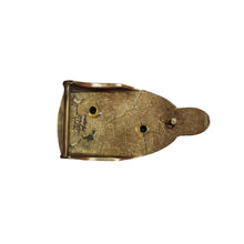 Carica l'immagine nel visualizzatore di Gallery, Fibbia in Ottone 4 cm Indiani d’america Vintage - Scena di caccia