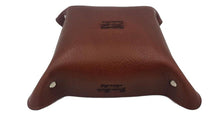Carica l'immagine nel visualizzatore di Gallery, Svuotatasche in Cuoio Foderato in Pelle Scamosciata - Cinnamon - ESPERANTOBELTS