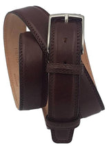 Carica l'immagine nel visualizzatore di Gallery, Cintura 3,5 cm in vera pelle con fodera in Pelle e fibbia Nichel free - ESPERANTOBELTS