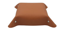 Carica l'immagine nel visualizzatore di Gallery, Svuotatasche in vero cuoio foderato in pelle Scamosciata - Cuoio - ESPERANTOBELTS