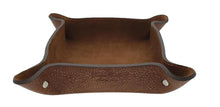 Carica l'immagine nel visualizzatore di Gallery, Svuotatasche in Cuoio Foderato in Pelle Scamosciata grana Ippopotamo - ESPERANTOBELTS