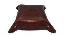 Carica l'immagine nel visualizzatore di Gallery, Svuotatasche in Cuoio Foderato in Pelle Scamosciata - Hickory - ESPERANTOBELTS