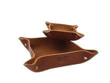 Carica l'immagine nel visualizzatore di Gallery, Svuotatasche in Cuoio di Toro 4mm (coppia) - ESPERANTOBELTS