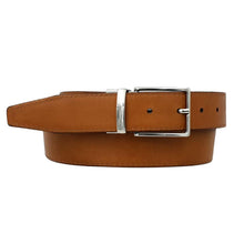 Carica l'immagine nel visualizzatore di Gallery, Cintura 3,5 cm Double Face in vera Pelle - Nero / Marrone