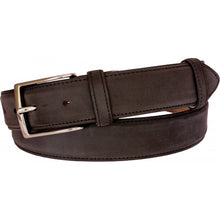 Carica l'immagine nel visualizzatore di Gallery, Cintura 3,5 cm in vitello Nabuk con fibbia anallergica - Moro