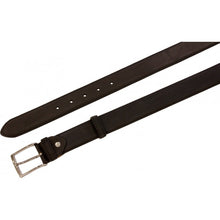 Carica l'immagine nel visualizzatore di Gallery, Cintura 3,5 cm in vitello Nabuk con fibbia anallergica - Moro