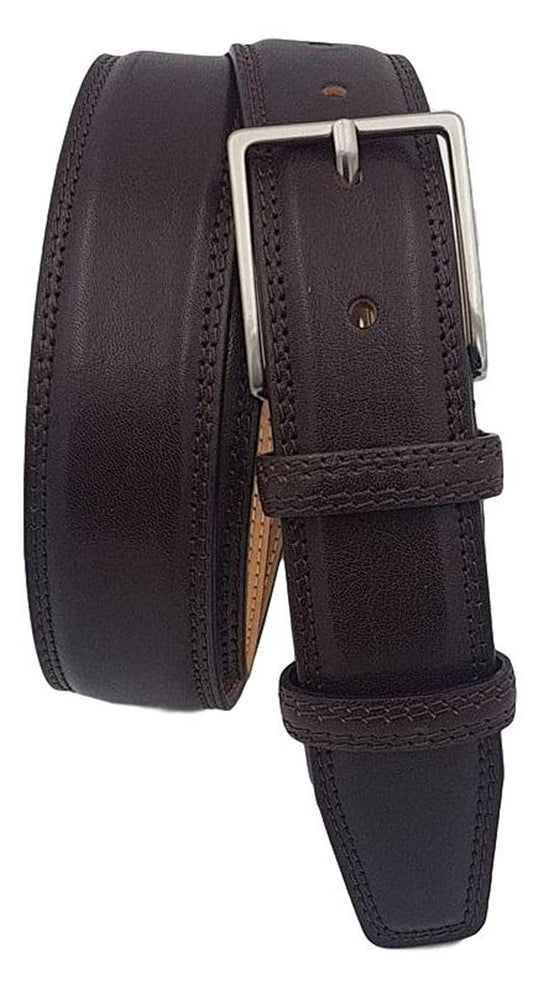 Cintura 3,5 cm in vera pelle con fodera in Pelle e fibbia Nichel free - ESPERANTOBELTS