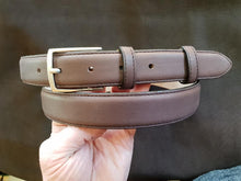 Carica l'immagine nel visualizzatore di Gallery, Cintura 3 cm in Nabuk foderata in cuoio Nabuk