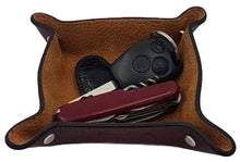 Carica l'immagine nel visualizzatore di Gallery, Svuotatasche in Cuoio foderato in Pelle scamosciata (coppia) - ESPERANTOBELTS