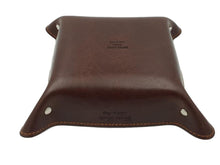 Carica l'immagine nel visualizzatore di Gallery, Svuotatasche Fatto a Mano in Vero Cuoio Resistente con Interno Scamosciato - Graffiato - ESPERANTOBELTS