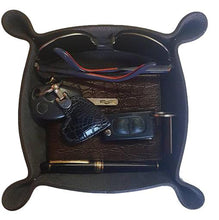 Carica l'immagine nel visualizzatore di Gallery, Svuotatasche in Cuoio foderato in Pelle scamosciata (coppia) - ESPERANTOBELTS