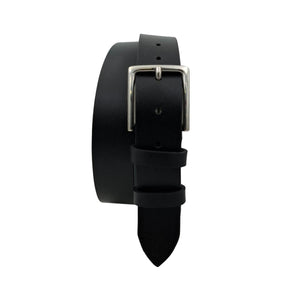 🔥 NOVITA' 🔥 Soft Bull 3,5 cm - Cintura in cuoio di toro extra morbido martellato e fibbia argentata