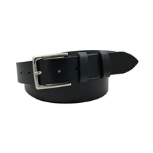 Carica l&#39;immagine nel visualizzatore di Gallery, 🔥 NOVITA&#39; 🔥 Soft Bull 3,5 cm - Cintura in cuoio di toro extra morbido martellato e fibbia argentata
