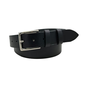 🔥 NOVITA' 🔥 Soft Bull 3,5 cm - Cintura in cuoio di toro extra morbido martellato e fibbia argentata
