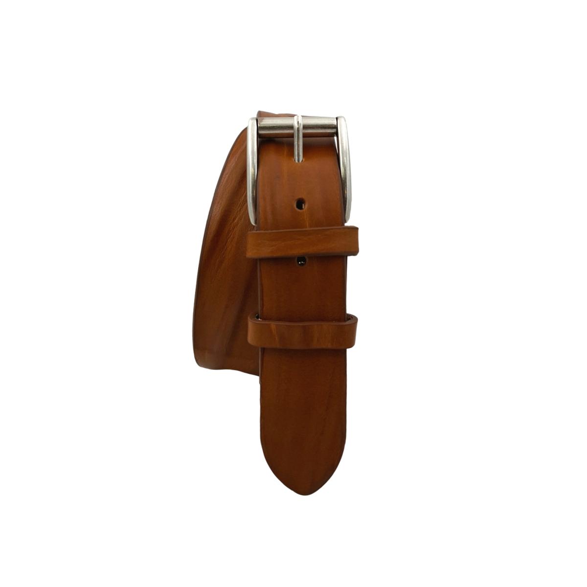 Cintura 4 cm in Vero Cuoio di Toro — 7 Colorazioni