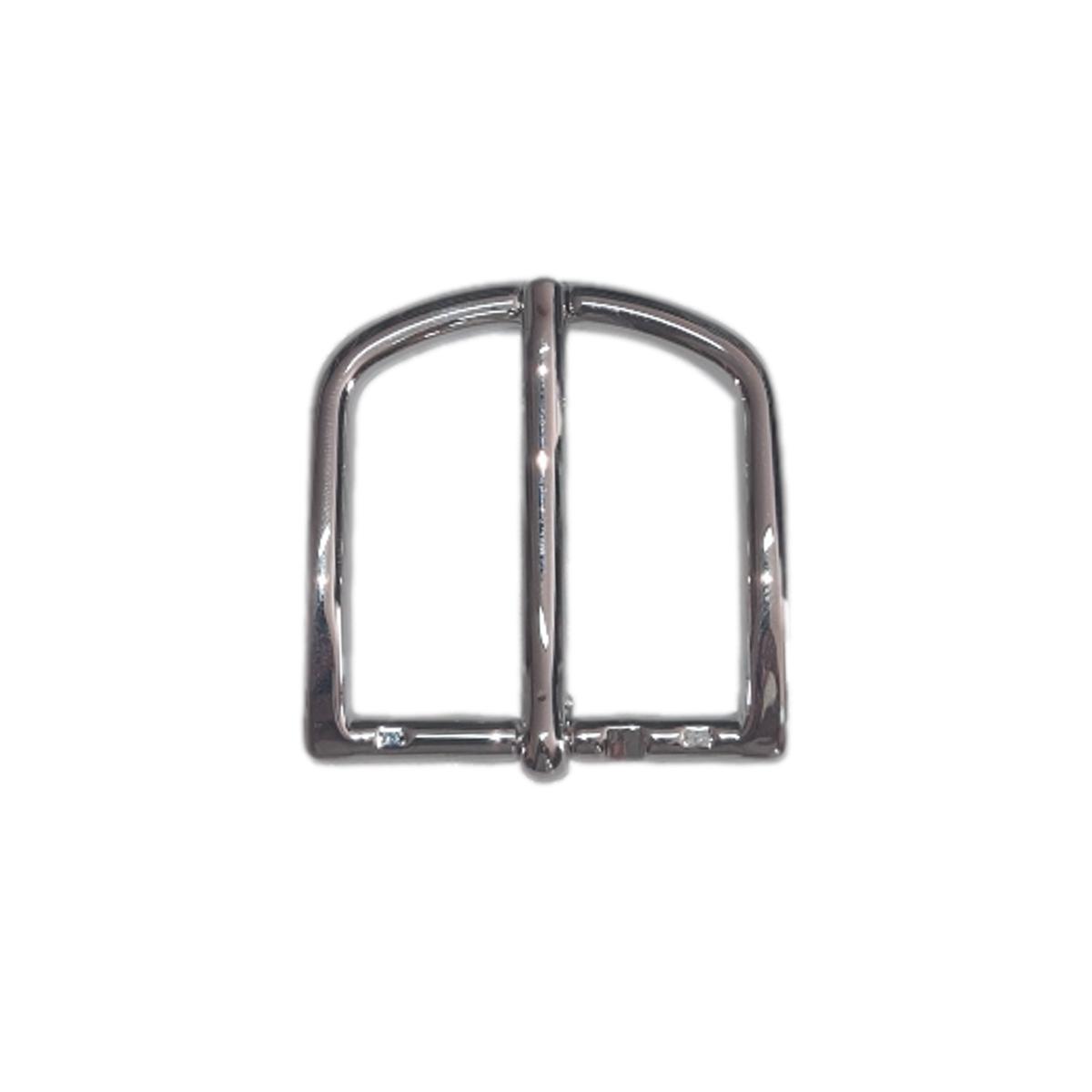 SERIE OTTONE - Fibbia classica 3,5 cm in vero ottone 100% Nichel free