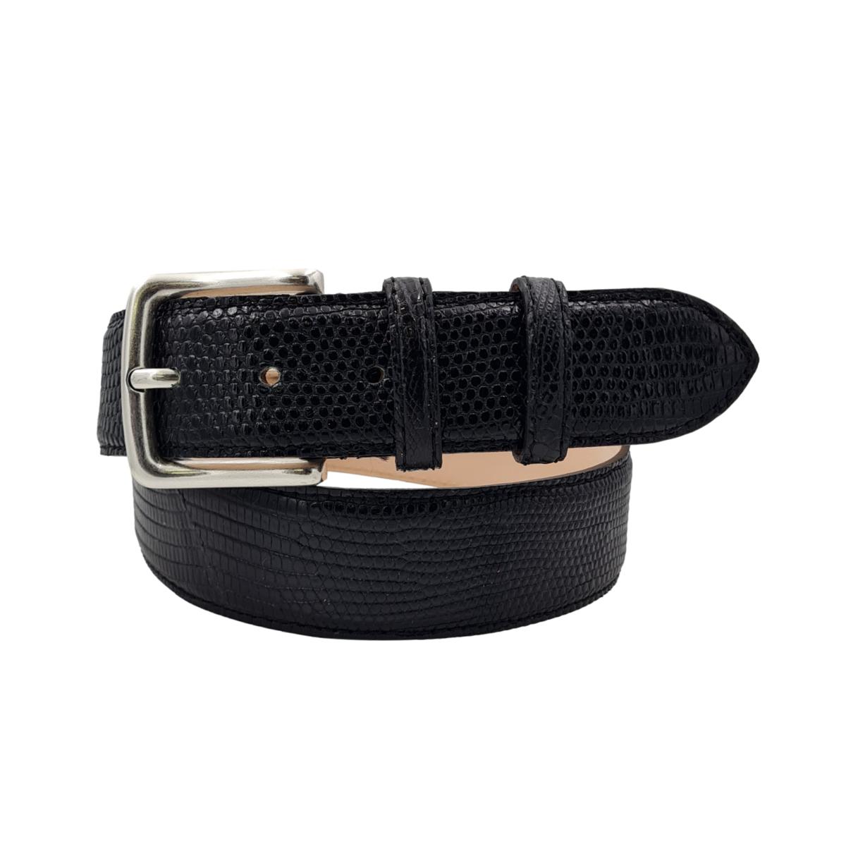 Cintura 4 cm in Vera Iguana con fibbia in ottone anallergica - ESPERANTOBELTS