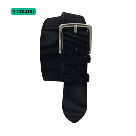 Cintura 4 cm Blade in cuoio di toro con fibbia in ottone
