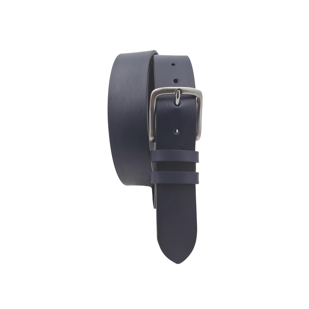 Cintura 4 cm in vero cuoio di toro spesso e resistente con fibbia anallergica - ESPERANTOBELTS