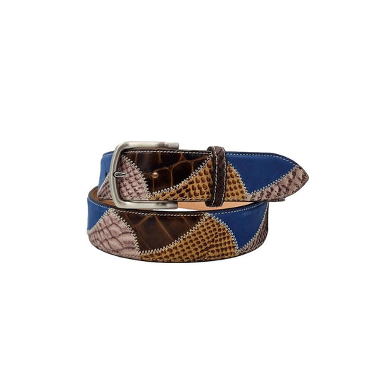 Cintura Avio 4 cm Stampato Pitone, scamosciato Stampato coccodrillo