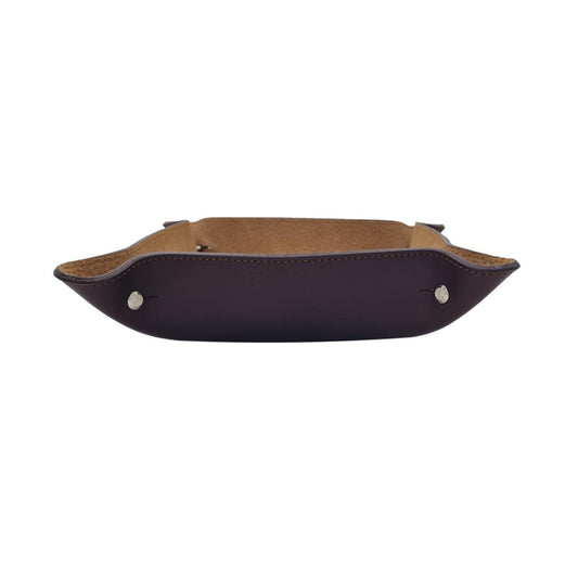 Svuotatasche in Cuoio Foderato in Pelle Scamosciata - Bruciato - ESPERANTOBELTS