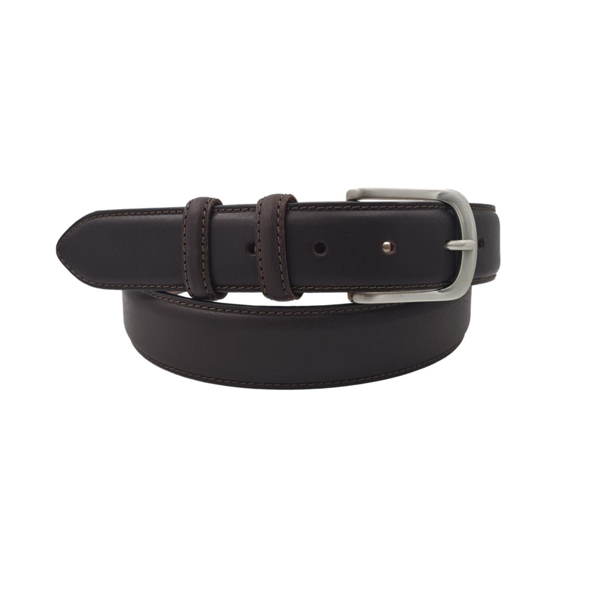 Cintura 3,5 cm in Cuoio moro con fodera in Pelle e fibbia anallergica - ESPERANTOBELTS