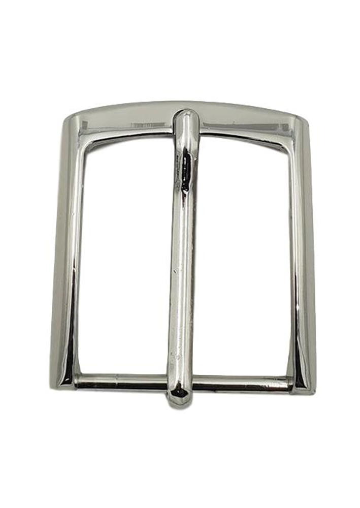 Fibbia colore Acciaio lucido 3,5 cm 100% anallergica
