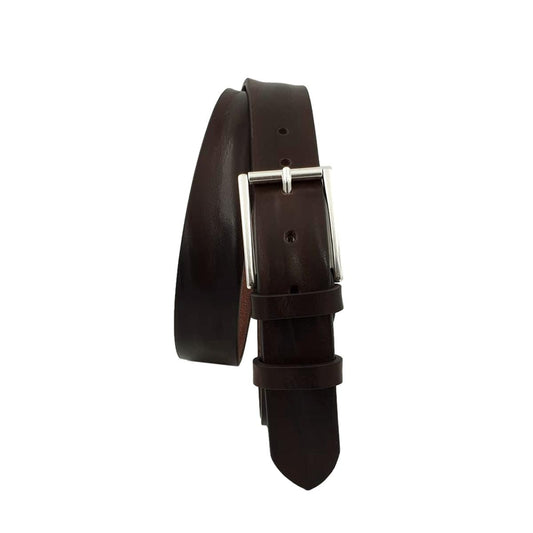 Cintura vero Cuoio 3,5 cm bottalata Plissè Accorciabile - ESPERANTOBELTS