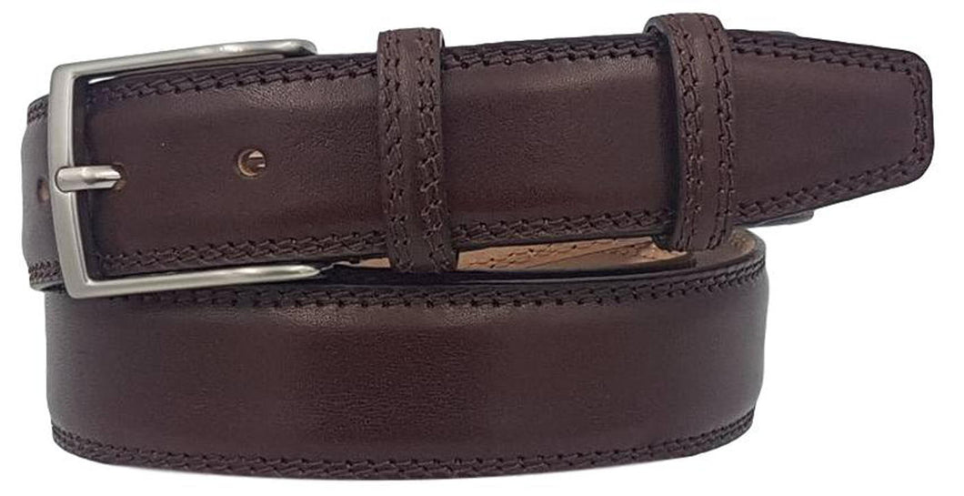 Cintura 3,5 cm in vera pelle con fodera in Pelle e fibbia Nichel free - ESPERANTOBELTS