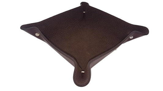 Svuotatasche in Cuoio Foderato in Pelle Scamosciata - Tamarindo - ESPERANTOBELTS