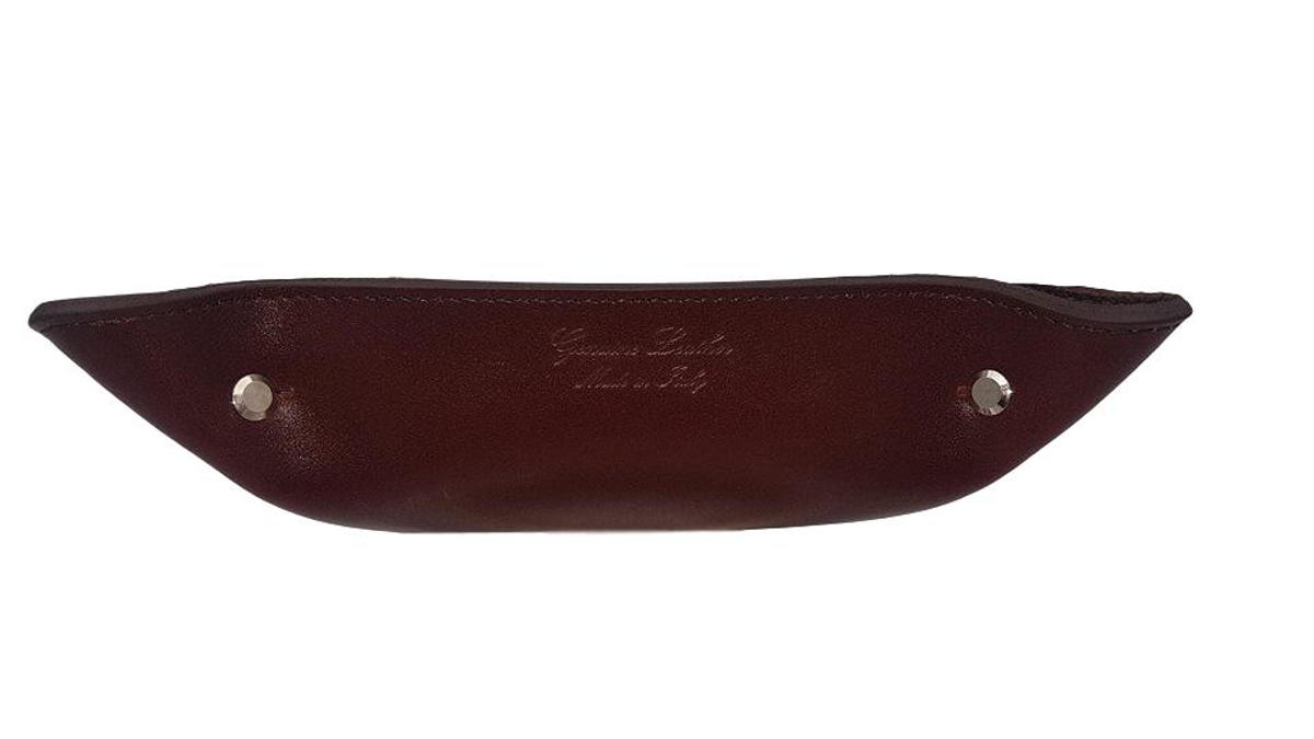 Svuotatasche in Cuoio Foderato in Pelle Scamosciata - Tamarindo - ESPERANTOBELTS