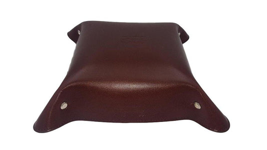 Svuotatasche in Cuoio Foderato in Pelle Scamosciata - Tamarindo - ESPERANTOBELTS