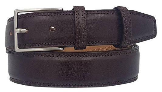 Cintura 3,5 cm in vera pelle con fodera in Pelle e fibbia Nichel free - ESPERANTOBELTS