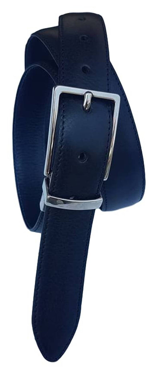 Cintura 3 cm Double Face  in vera pelle con fibbia Nichel free Girevole - ESPERANTOBELTS