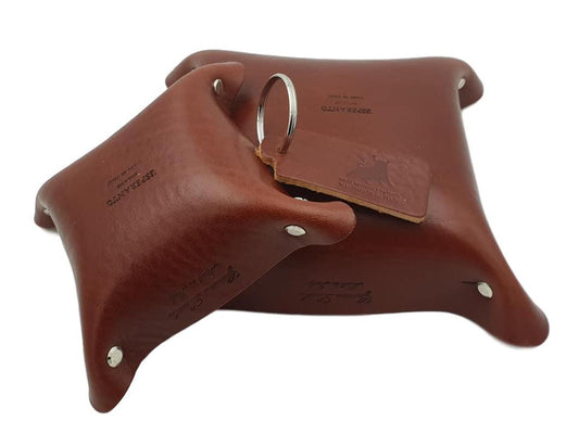 Svuotatasche in Cuoio di Toro 4mm (coppia) - ESPERANTOBELTS