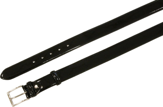 Cintura 3,5 cm da Cerimonia  in pelle Lucida con Fodera Nabuk e fibbia Nichel free - ESPERANTOBELTS